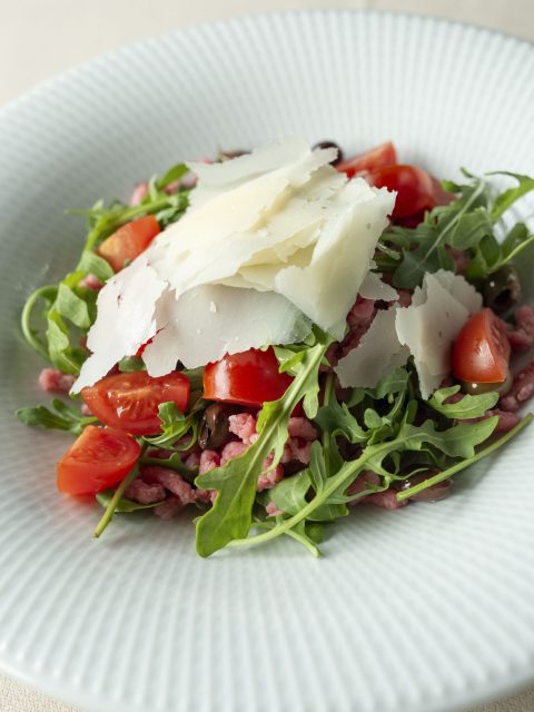Insalata di filetto crudo